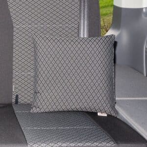 Kissen VW T6.1 Multivan/California Beach, 40 x 40 cm, Design „Quadratic“