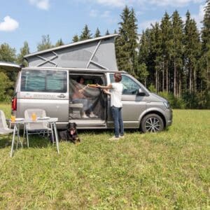 FLYOUT Schiebetür-Öffnung VW T6.1/T6/T5 California Ocean, Coast, Comfortline, Beach ab 2011