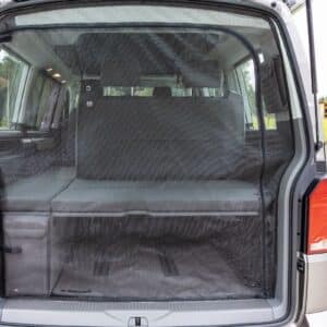 FLYOUT Heckklappen-Öffnung mit Rundbogentür VW T6.1/T6/T5 Multivan ab 2010 und VW California Beach ab 2011