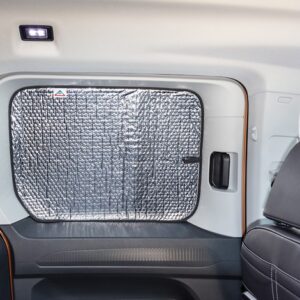 ISOLITE Inside Isolierung für Schiebetür-Fenster links, VW Caddy 5 KR / California KR ISOLITE Inside Schiebetürfenster links, VW Caddy 4 / 3 mit PKW-Verkleidung