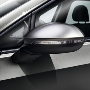 Originale VW Golf 8 / ID.3 Außenspiegelkappen Chromoptik matt (5H007253069D)
