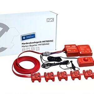 KuK M9700 Marderabwehrgerät Multikontaktbürsten Ultraschall (batteriebetrieben)