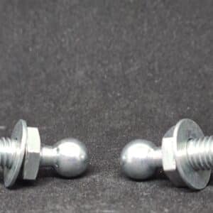 2x Kugelzapfen WHT006580 Gasdruckfeder Original Audi VW Heckklappe o. Motorhaube