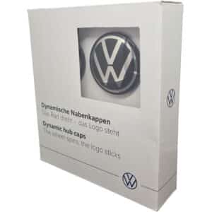 1x Set Dynamische Nabenkappe für LM-Felge mit VW Logo 000071213D