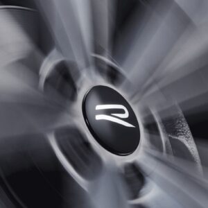 1x Set Dynamische Nabenkappe für LM-Felge mit VW R Logo 000071213F